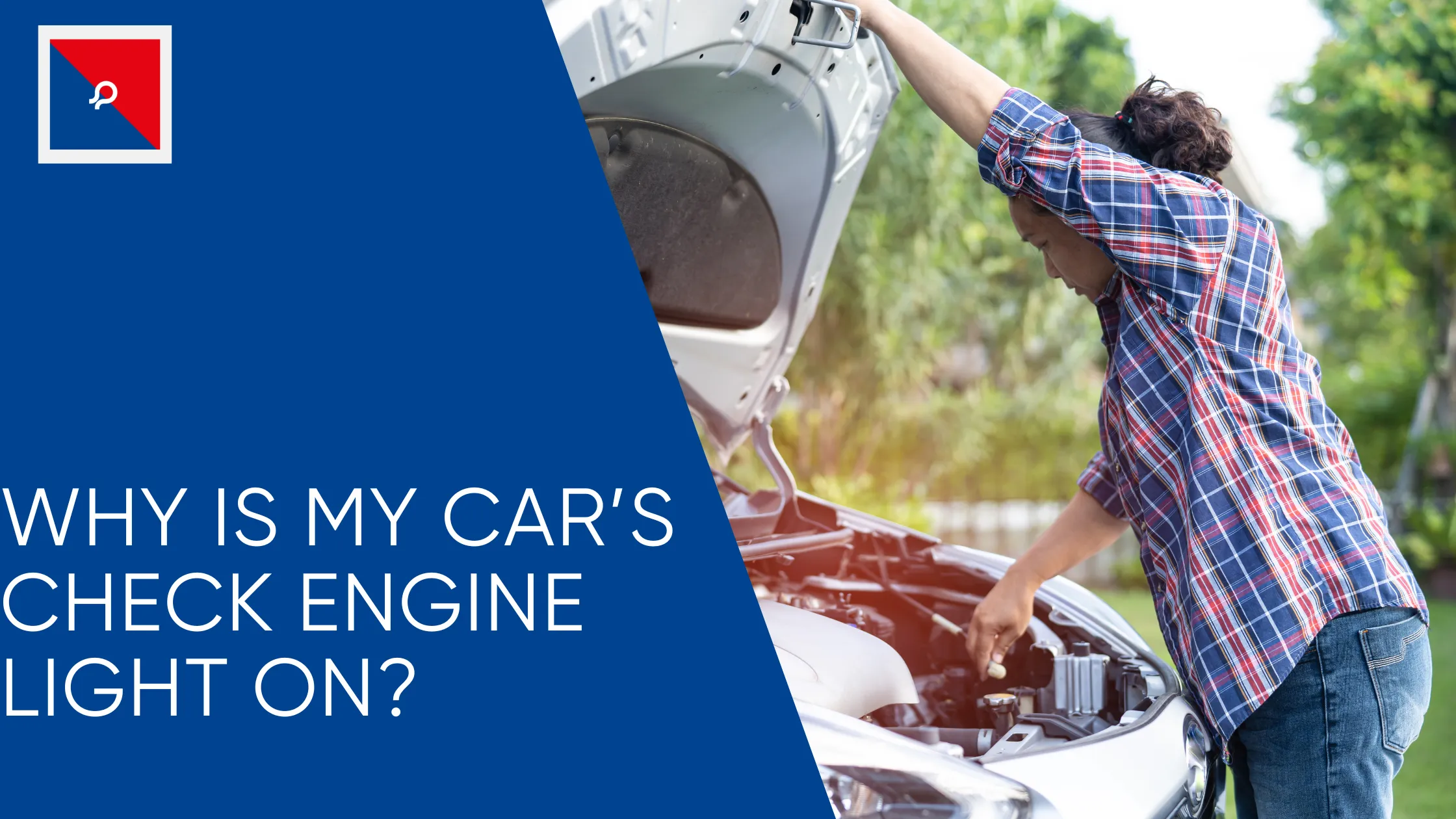 Check Engine Light Warning on a Car